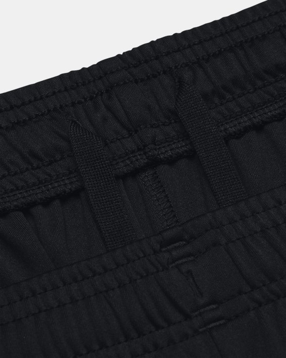 男士UA Tech™ Wordmark Graphic短褲 in Black image number 4